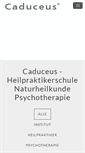 Mobile Screenshot of heilpraktikerschulen.info